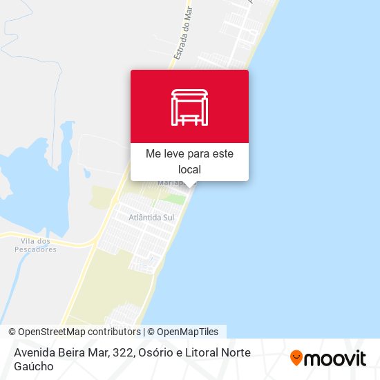 Avenida Beira Mar, 322 mapa