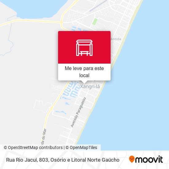 Rua Rio Jacuí, 803 mapa