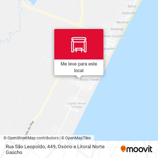 Rua São Leopoldo, 449 mapa
