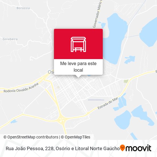 Rua João Pessoa, 228 mapa