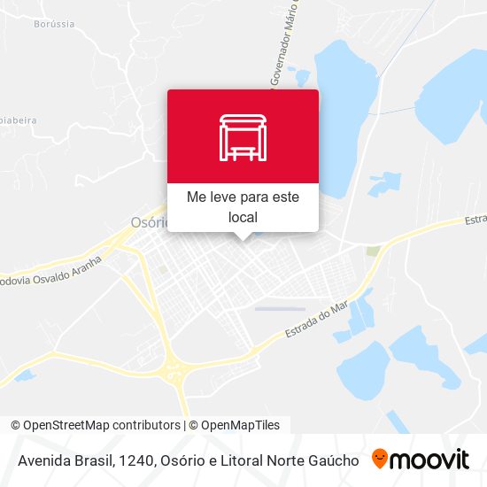 Avenida Brasil, 1240 mapa