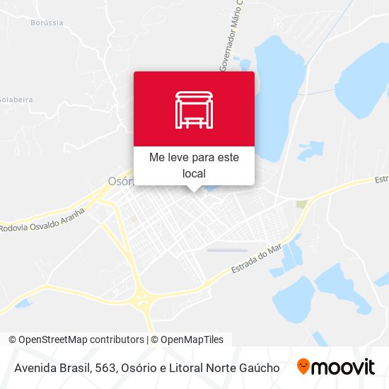 Avenida Brasil, 563 mapa