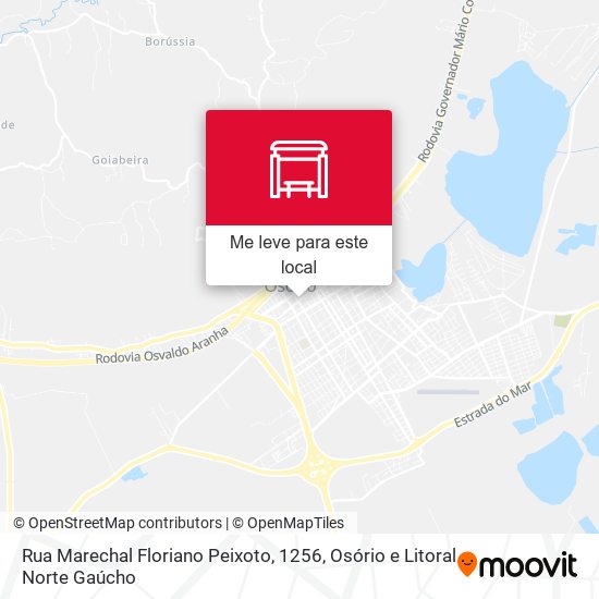 Rua Marechal Floriano Peixoto, 1256 mapa