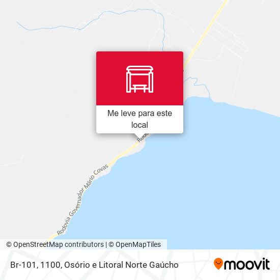 Br-101, 1100 mapa