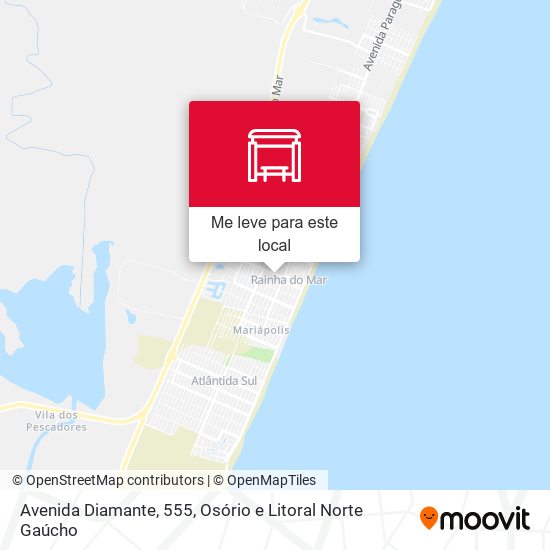 Avenida Diamante, 555 mapa