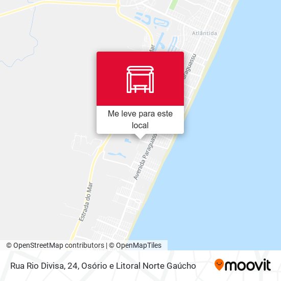 Rua Rio Divisa, 24 mapa