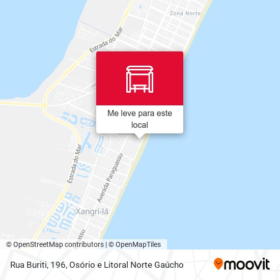 Rua Buriti, 196 mapa