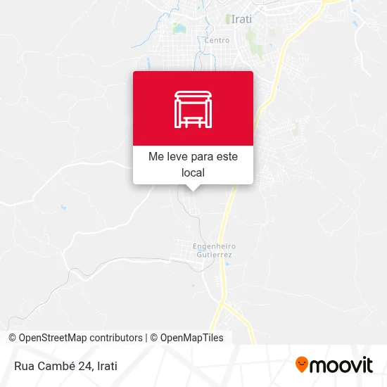 Rua Cambé 24 mapa