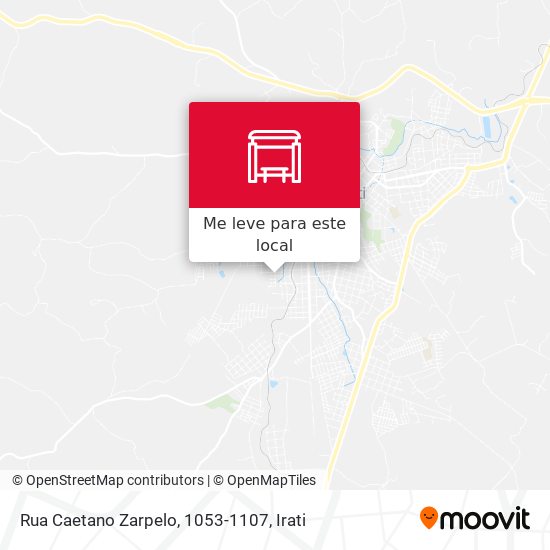 Rua Caetano Zarpelo, 1053-1107 mapa