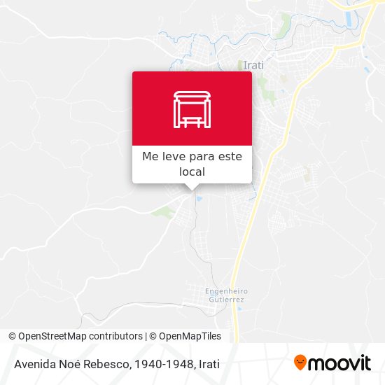 Avenida Noé Rebesco, 1940-1948 mapa