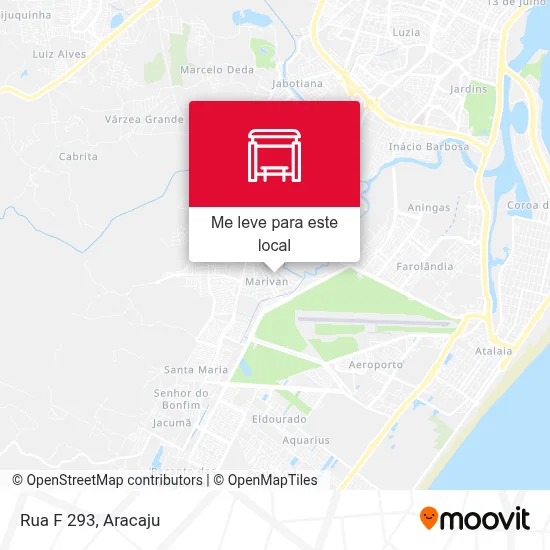 Rua F 293 mapa
