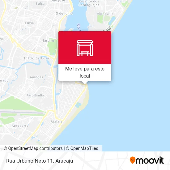 Rua Urbano Neto 11 mapa