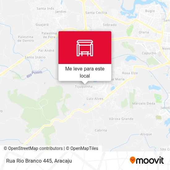 Rua Rio Branco 445 mapa