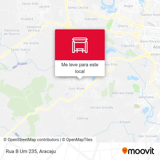 Rua B Um 235 mapa