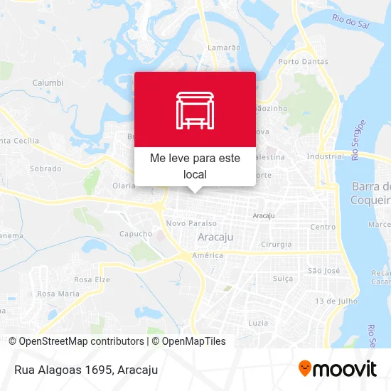Rua Alagoas 1695 mapa