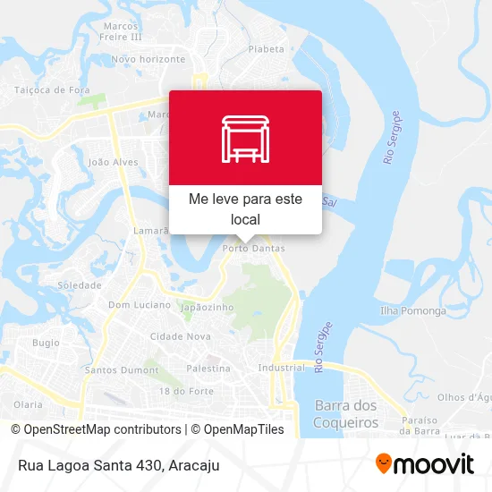 Rua Lagoa Santa 430 mapa