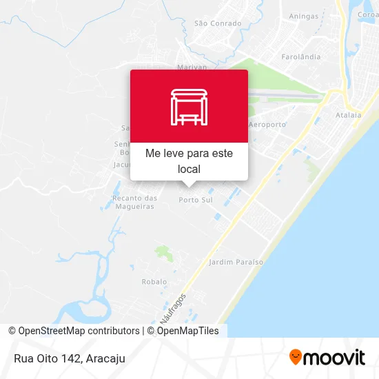 Rua Oito 142 mapa