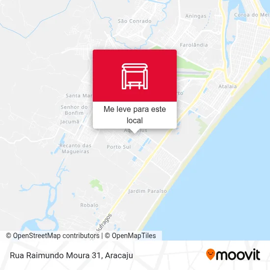 Rua Raimundo Moura 31 mapa