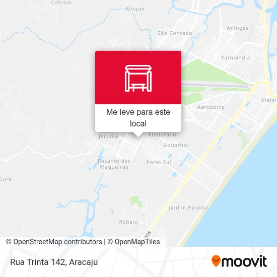 Rua Trinta 142 mapa