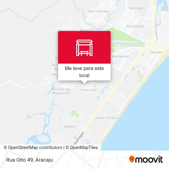 Rua Oito 49 mapa