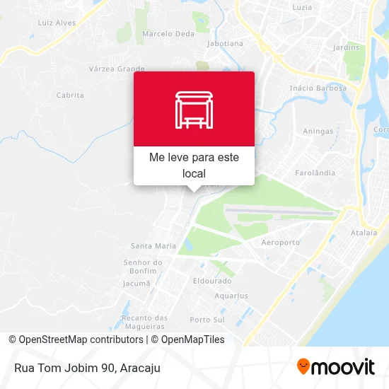 Rua Tom Jobim 90 mapa