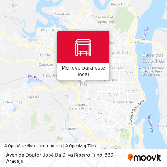 Avenida Doutor José Da Silva Ribeiro Filho, 889 mapa