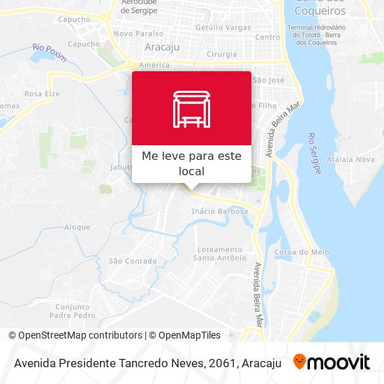 Avenida Presidente Tancredo Neves, 2061 mapa