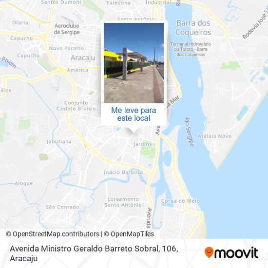 Avenida Ministro Geraldo Barreto Sobral, 106 mapa