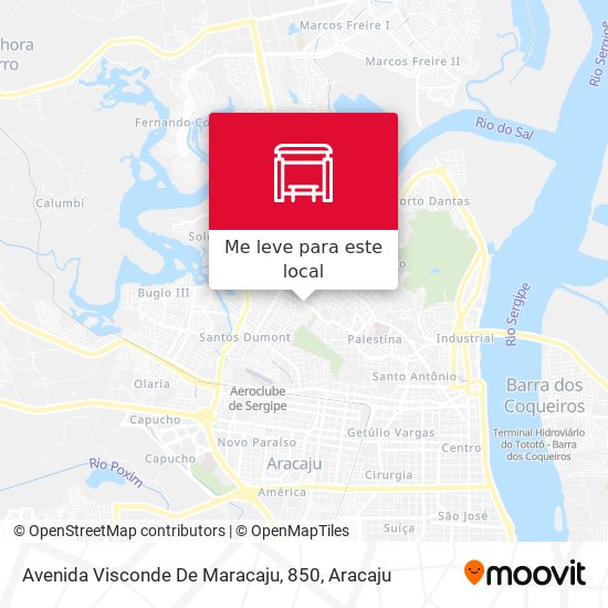Avenida Visconde De Maracaju, 850 mapa