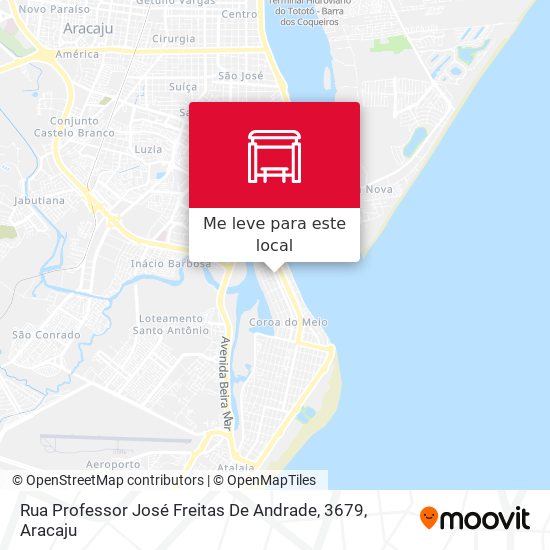 Rua Professor José Freitas De Andrade, 3679 mapa