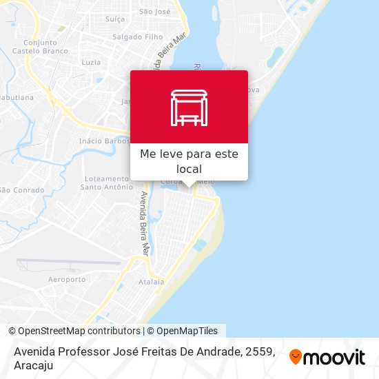 Avenida Professor José Freitas De Andrade, 2559 mapa