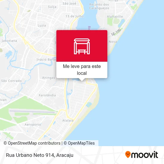 Rua Urbano Neto 914 mapa