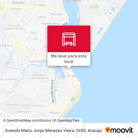 Avenida Mario Jorge Menezes Vieira, 2690 mapa