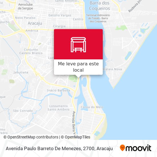 Avenida Paulo Barreto De Menezes, 2700 mapa