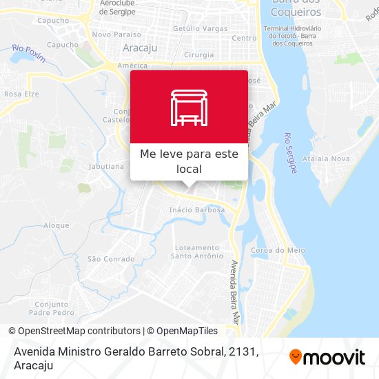 Avenida Ministro Geraldo Barreto Sobral, 2131 mapa