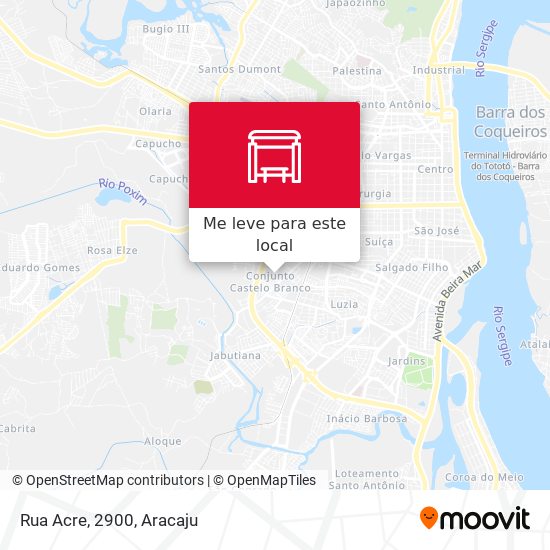 Rua Acre, 2900 mapa