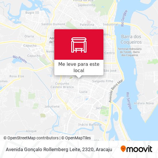 Avenida Gonçalo Rollemberg Leite, 2320 mapa