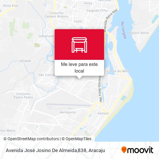 Avenida José Josino De Almeida,838 mapa