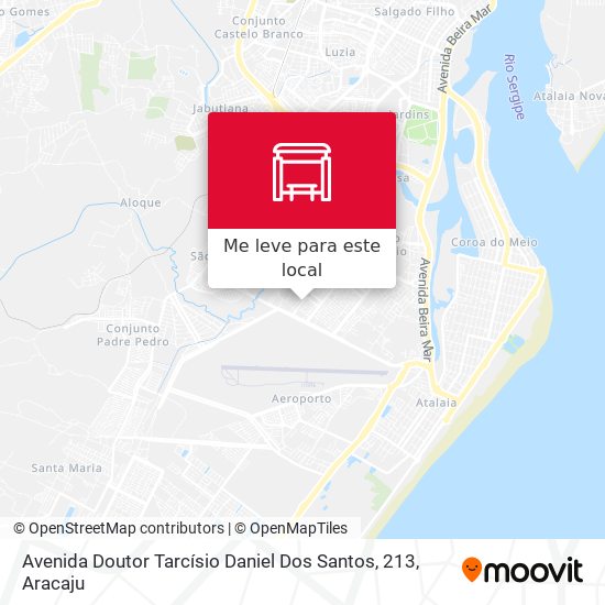 Avenida Doutor Tarcísio Daniel Dos Santos, 213 mapa