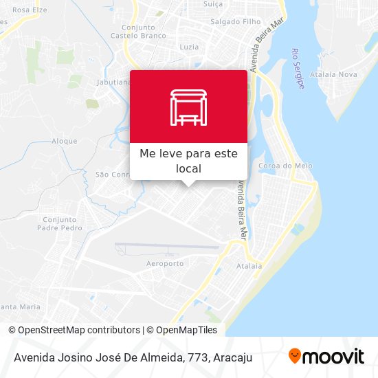 Avenida Josino José De Almeida, 773 mapa