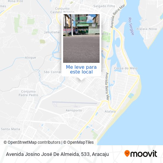Avenida Josino José De Almeida, 533 mapa