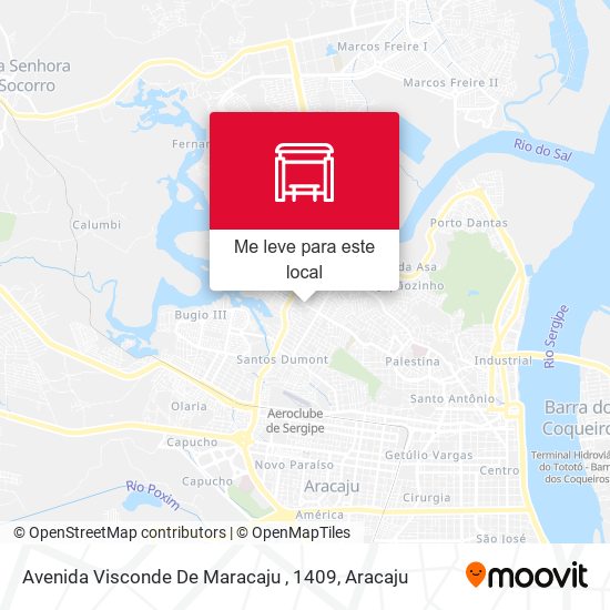 Avenida Visconde De Maracaju , 1409 mapa