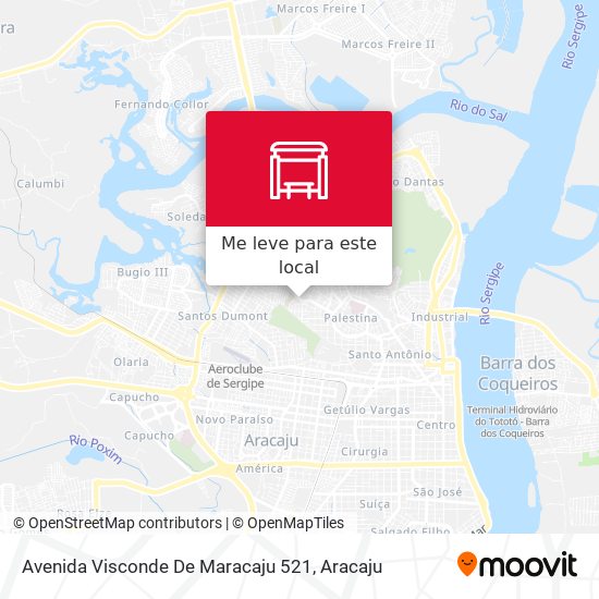 Avenida Visconde De Maracaju 521 mapa