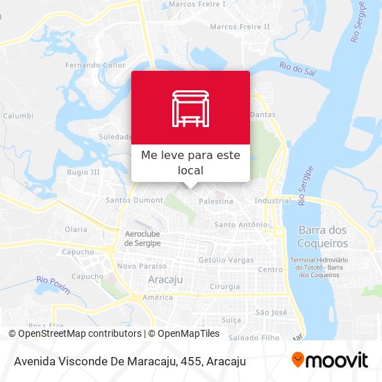 Avenida Visconde De Maracaju, 455 mapa