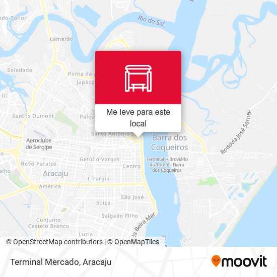 Terminal Mercado mapa