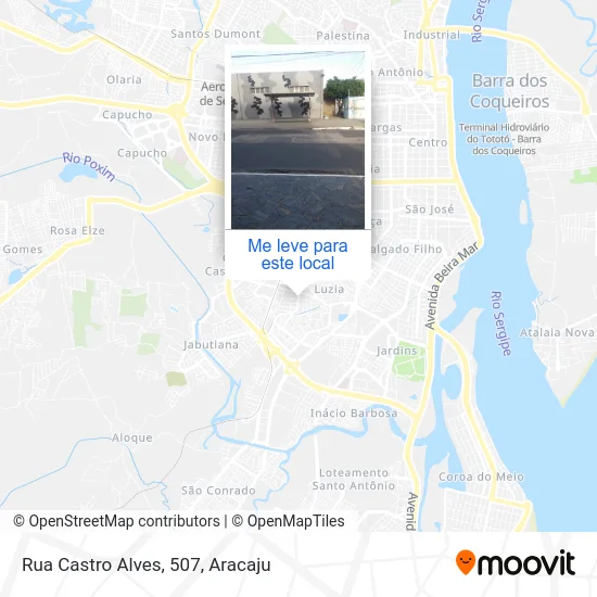 Rua Castro Alves, 507 mapa