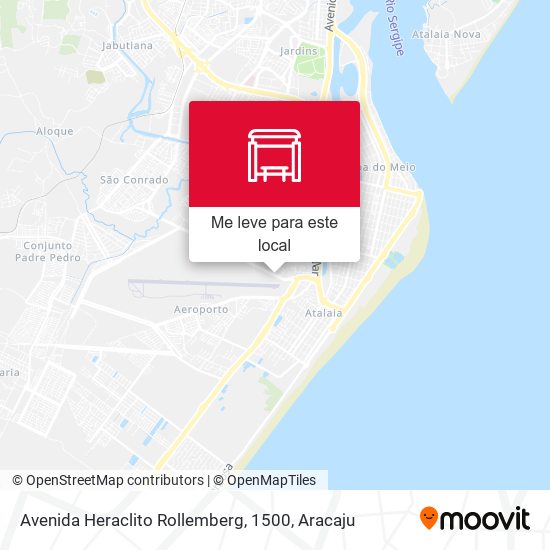 Avenida Heraclito Rollemberg, 1500 mapa