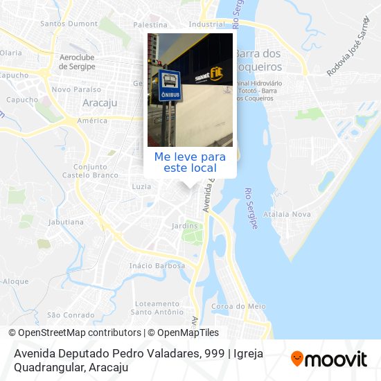 Avenida Deputado Pedro Valadares, 999 | Igreja Quadrangular mapa