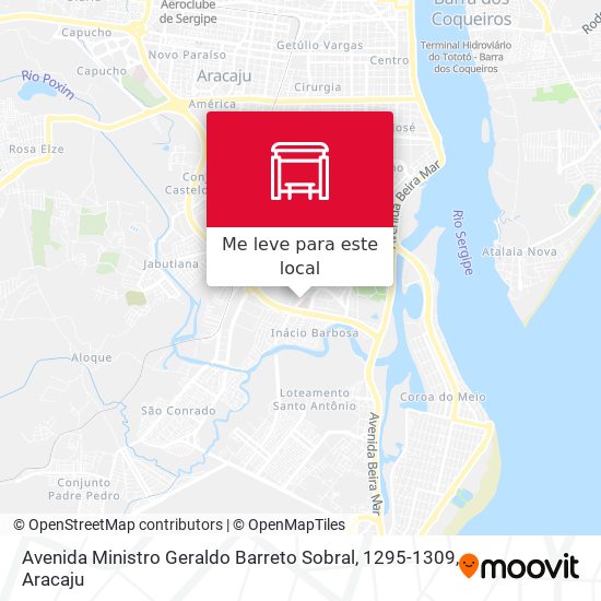 Avenida Ministro Geraldo Barreto Sobral, 1295-1309 mapa