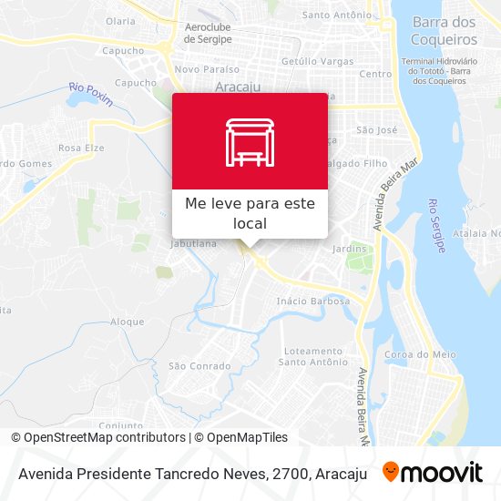 Avenida Presidente Tancredo Neves, 2700 mapa